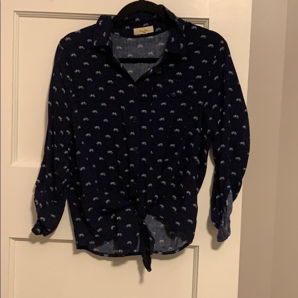 Button up bike shirt